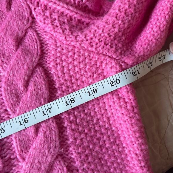 Talbots Women's pink knit sweater large petite LP soft wool blend - Picture 5 of 5